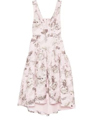 Alice + Olivia Lila Midi Dress - Pink