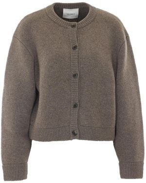 Lisa Yang Cardigan Emmylou À Col Rond - Marron