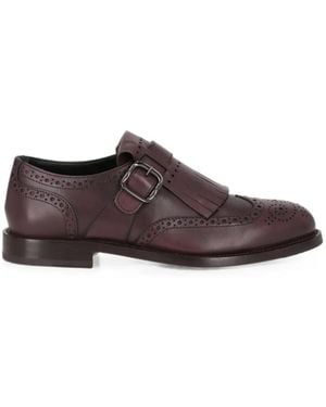 Tod's Fringe-Detail Brogue Loafers - Brown