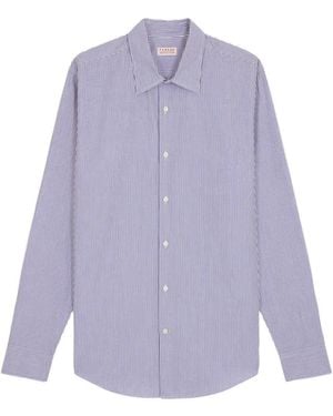 Fursac Striped Long-Sleeve Shirt - Purple