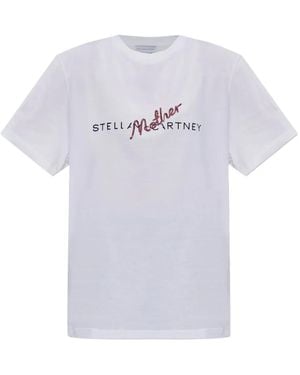 Stella McCartney コットン Tシャツ - ホワイト