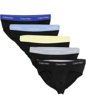 Calvin Klein ロゴウエスト ブリーフ 5点セット - ブラック