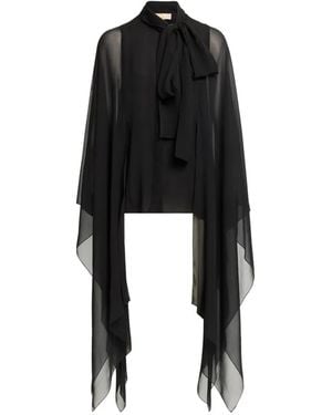 Elie Saab Bow-Tie Shirt - Black