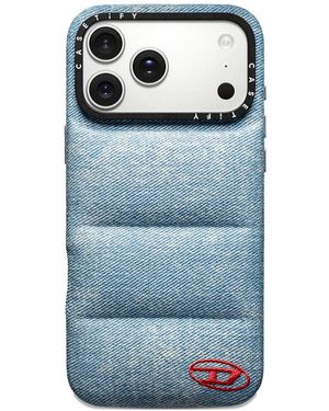 DIESEL X Casetify Puffer-Design Iphone 17 Pro Case - Blue