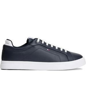 Tommy Hilfiger Hilfiger Icon Logo-Patch Trainers - Blue