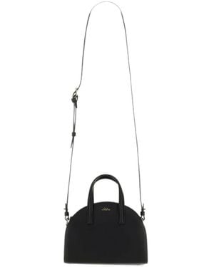A.P.C. Small Demilune Tote Bag - Weiß