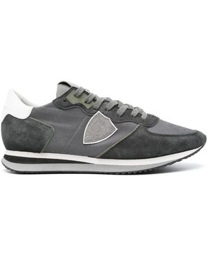 Philippe Model Tropez 2.1 Sneakers Mit Logo-Patch - Grau