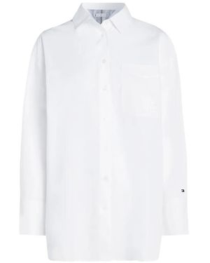 Tommy Hilfiger Long-Sleeved Shirt - White