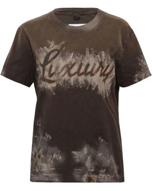 Doublet T-Shirt Luxury Mud Paint - Multicolour