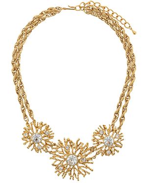 Susan Caplan 1990s Sunburst ネックレス - メタリック