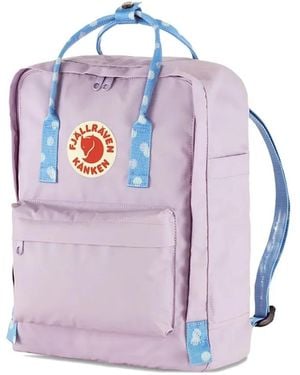 Fjallraven Logo-Print Backpack - Purple