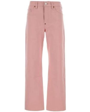 KENZO Vaqueros Rectos Con Botones Florales - Rosa