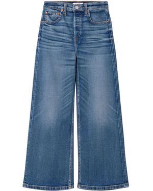 RE/DONE High Waist Jeans - Blauw