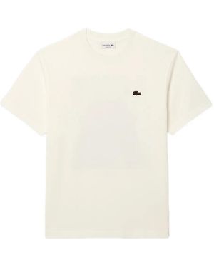 Lacoste T-Shirt Con Stampa - Bianco