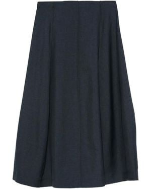 Theory Gonna Midi Con Piega - Blu
