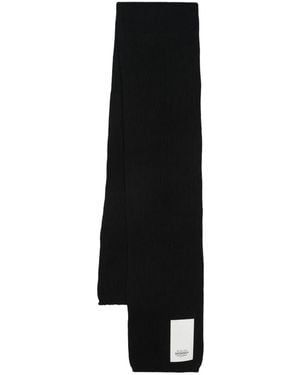 Ruslan Baginskiy Logo-Patch Scarf - Black