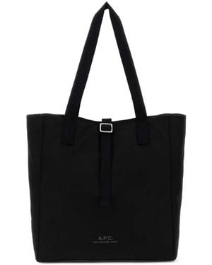 A.P.C. Archive Schultertasche Mit Logo - Schwarz