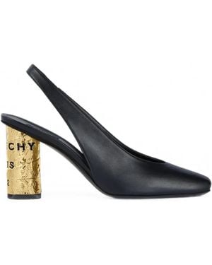 Givenchy Tape Slingbacks Aus Leder - Blau