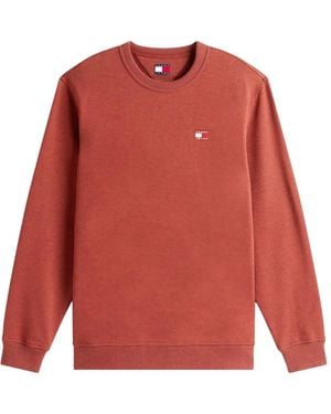 Tommy Hilfiger Logo Sweatshirt - Red