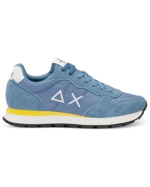 Sun 68 Tom Logo Trainers - Blue