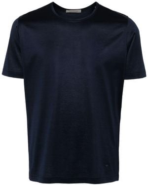 Corneliani Crew-Neck T-Shirt - Blue