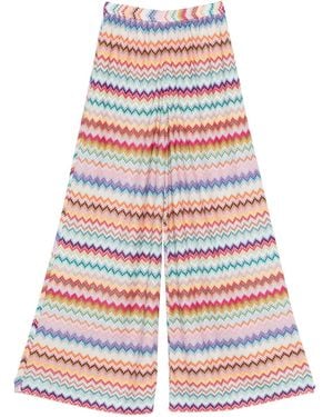 Missoni Beach Cover-Up Pants - Red