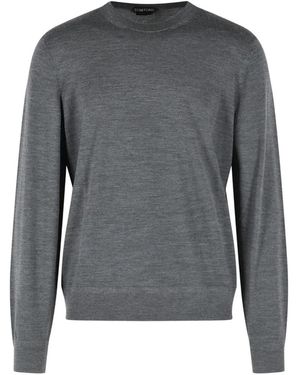 Tom Ford Pullover Mit Rundem Ausschnitt - Grau