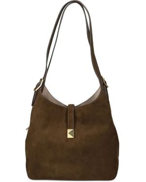 Kate Spade Großer Deco Tote Bag Aus Wildleder - Braun