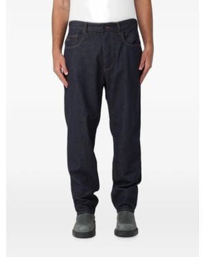ARMANI EXCHANGE Loose-Tapered Jeans - Blue