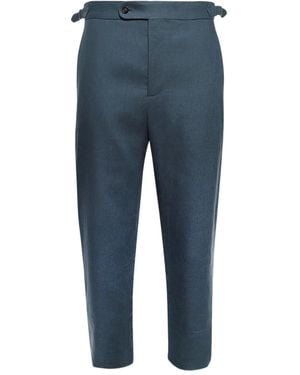 Bode Linen Pants - Blue