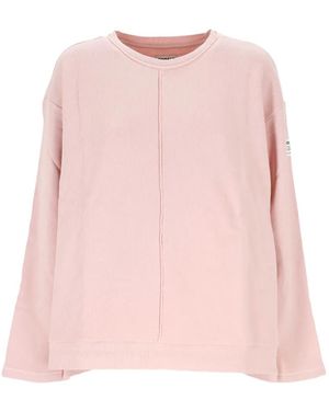 Ecoalf Ankara Dropped-Shoulder Sweatshirt - Pink