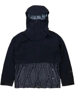 Nike Hooded Quilted Jacket - Blue