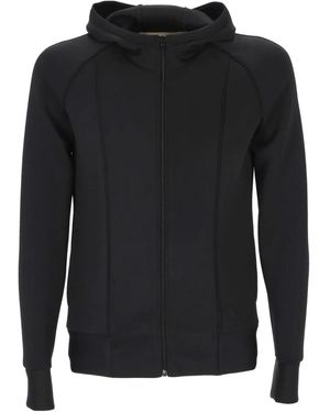 Valentino Garavani Neoprene Hooded Sweatshirt - Black