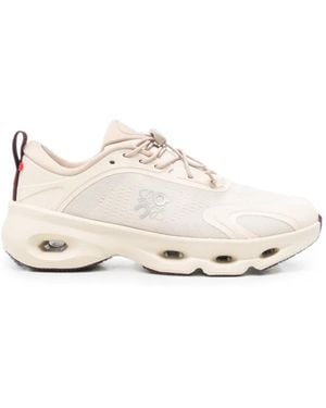 Loewe X On Cloudsolo Round-Toe Sneakers - Natural