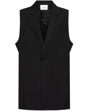 Entire studios Plateau Vest - Black