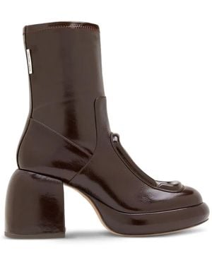 Marc Jacobs The Pop J Marc Ankle Boots - Brown