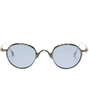 Yohji Yamamoto Round-Frame Sunglasses - Blue