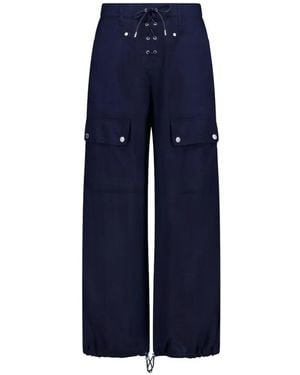 Ralph Lauren Briella Drawstring Pants - Blue