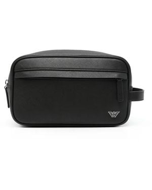 Emporio Armani トラベルポーチ - ブラック