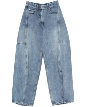 Tibi Jean Sid À Empiècements - Bleu