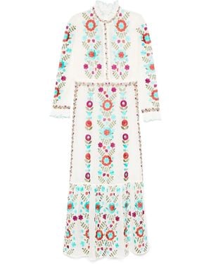 Antik Batik Ary Long Dress - White