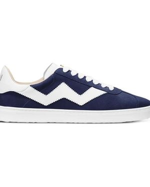 Stuart Weitzman Daryl Lace-Up Trainers - Blue