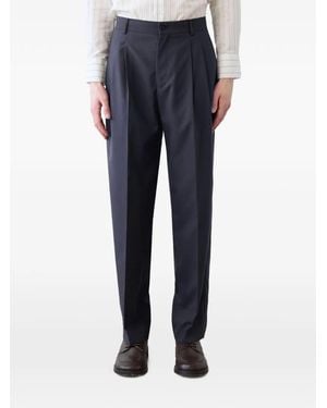 Carter Young Pleated Pants - Blue