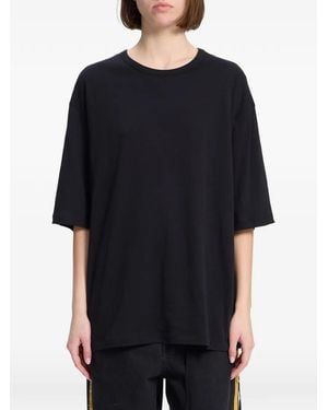 Ann Demeulemeester Brushed-Finish T-Shirt - Black