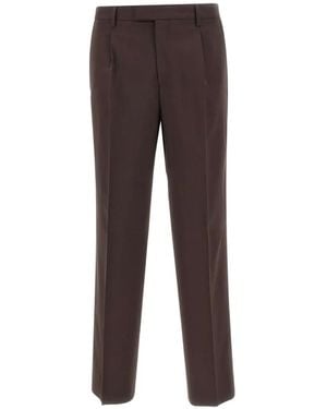 Briglia 1949 Marguttas Pleated Trousers - Grey