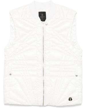 Moncler X Rick Owens Megapenta Flight Gilet - White