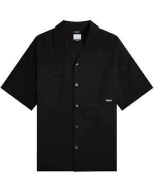 Ksubi Logo-Embroidered Shirt - Black