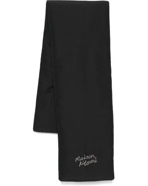Maison Kitsuné Sciarpa Imbottita - Nero
