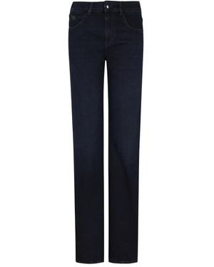 Emporio Armani Jean À Poches Multiples - Bleu