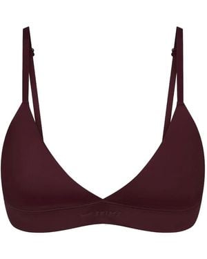 Skims X Nike Triangle Bra - Purple